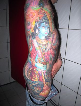 Hindu God Tattoo On Full Body